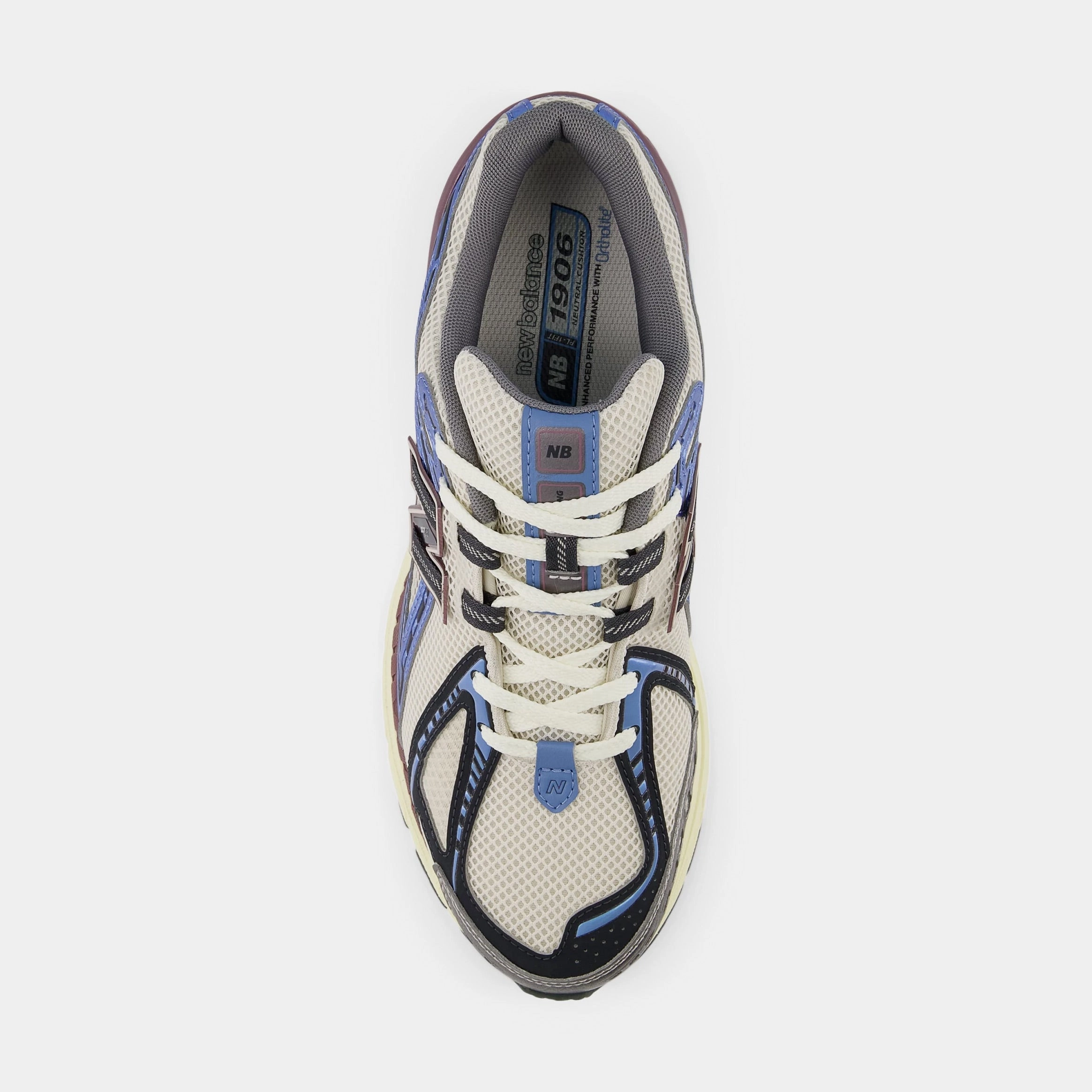 1906R Mens Running Shoes (Blue/Moonbeam) Retro-inspired trainers