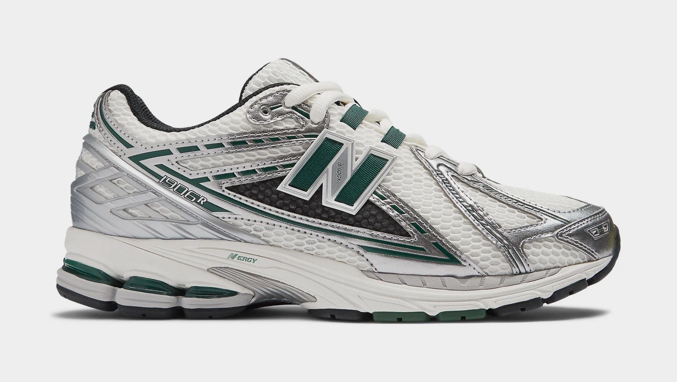 1906R Mens Running Shoes (Silver Green/White) Heritage 1906R lifestyle shoes