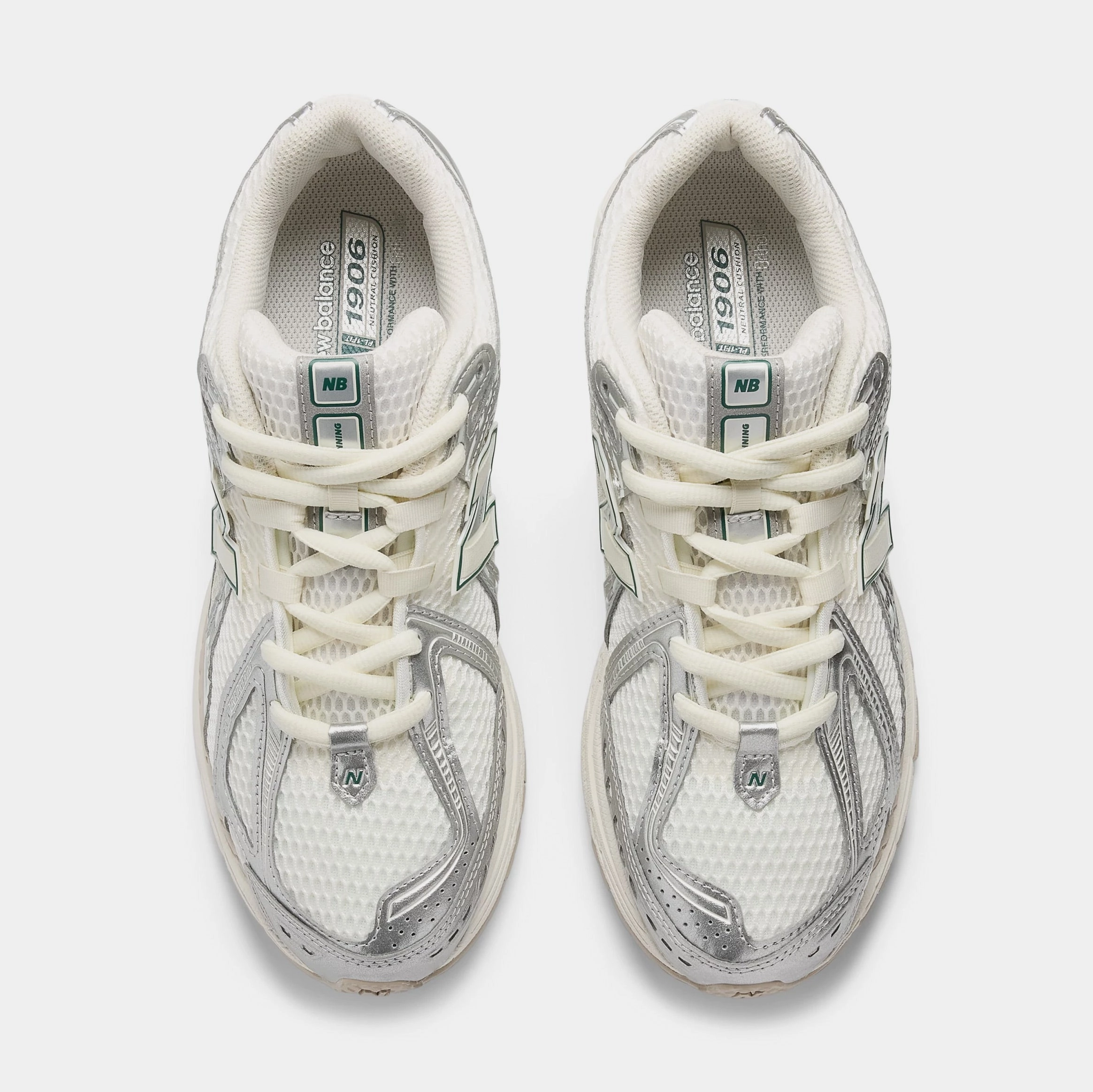 1906R Mens Running Shoes (Silver/Sea Salt) Retro-inspired trainers