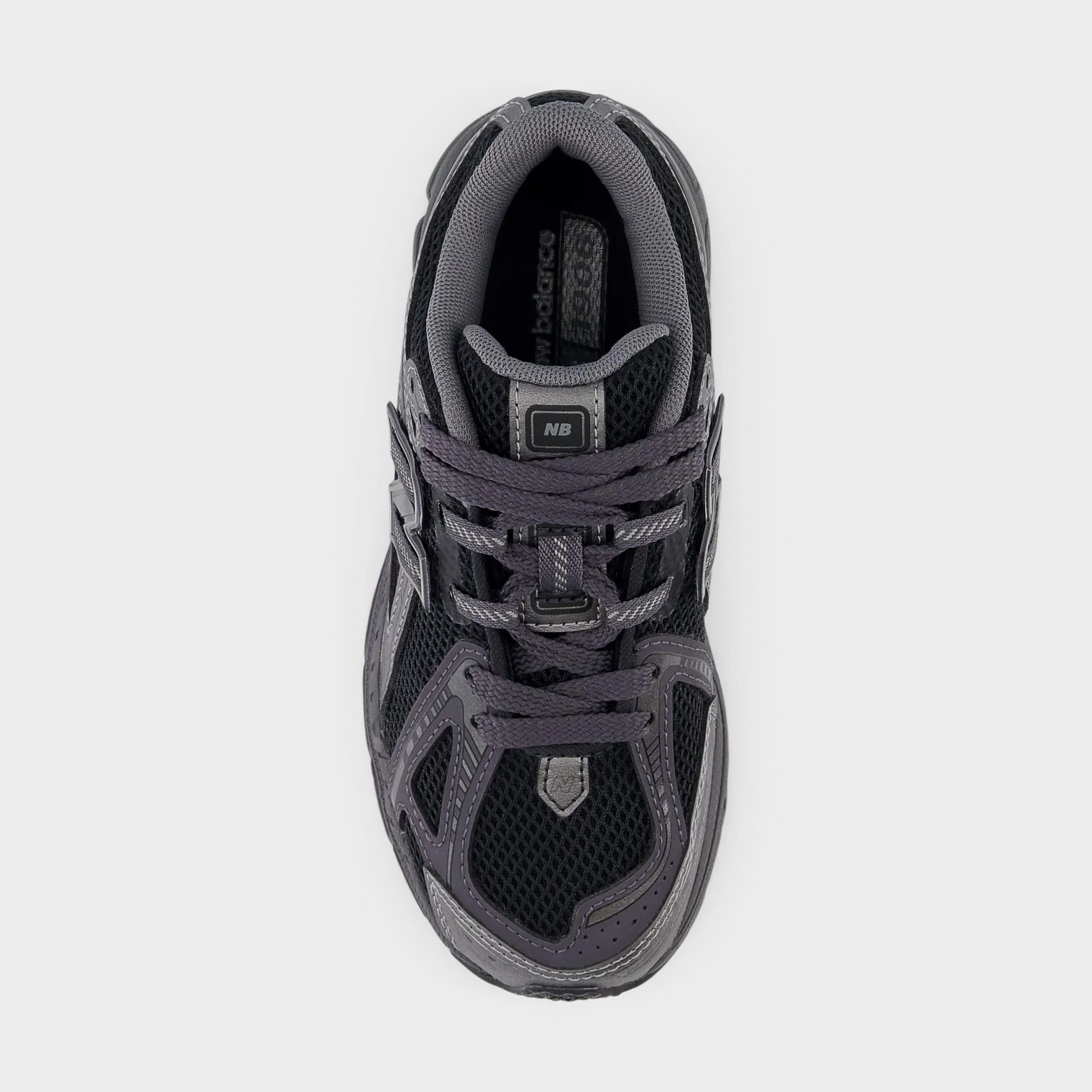 1906R Preschool Running Shoes (Phantom) Retro-inspired trainers