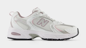 530 Mens Running Shoes (White/Silver Metalic/Ice Wine) new balance 530 running shoes lightweight and comfortable