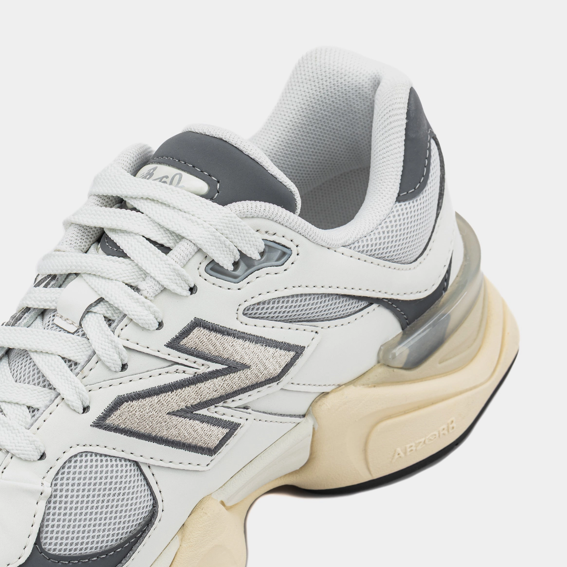 9060 Grade School Running Shoes (Sea Salt/Castle Rock) NB 9060 runners