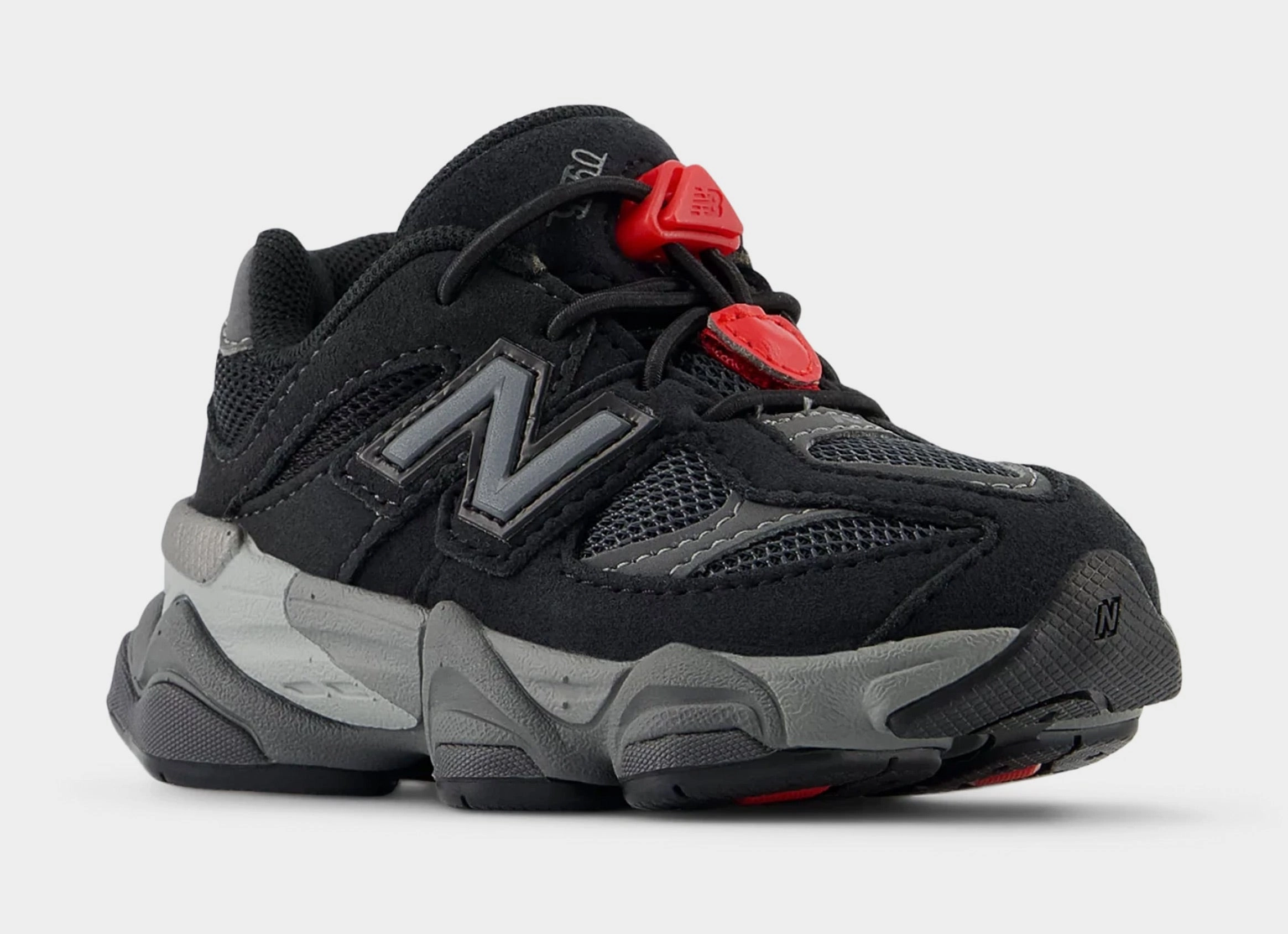 9060 Infant Toddler Lifestyle Shoes (Black/Grey) NB 9060 runners