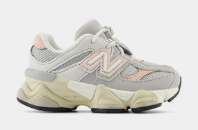 9060 Infant Toddler Lifestyle Shoes (Grey/Pink) new balance 9060 lightweight training sneakers