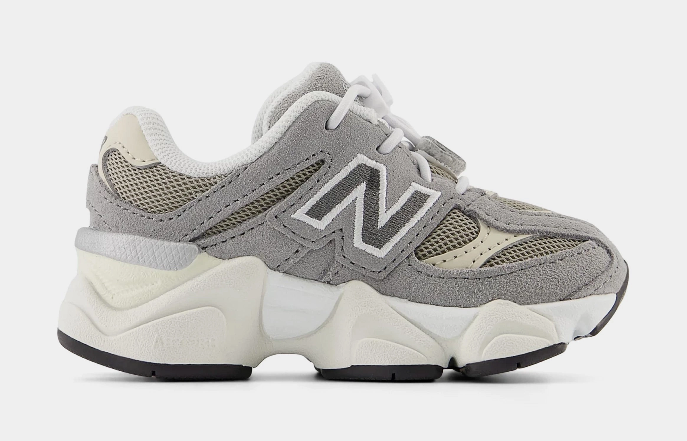 9060 Infant Toddler Running Shoes (Grey/White) new balance 9060 lightweight training sneakers