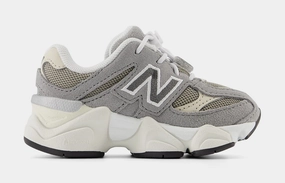 9060 Infant Toddler Running Shoes (Grey/White) new balance 9060 lightweight training sneakers