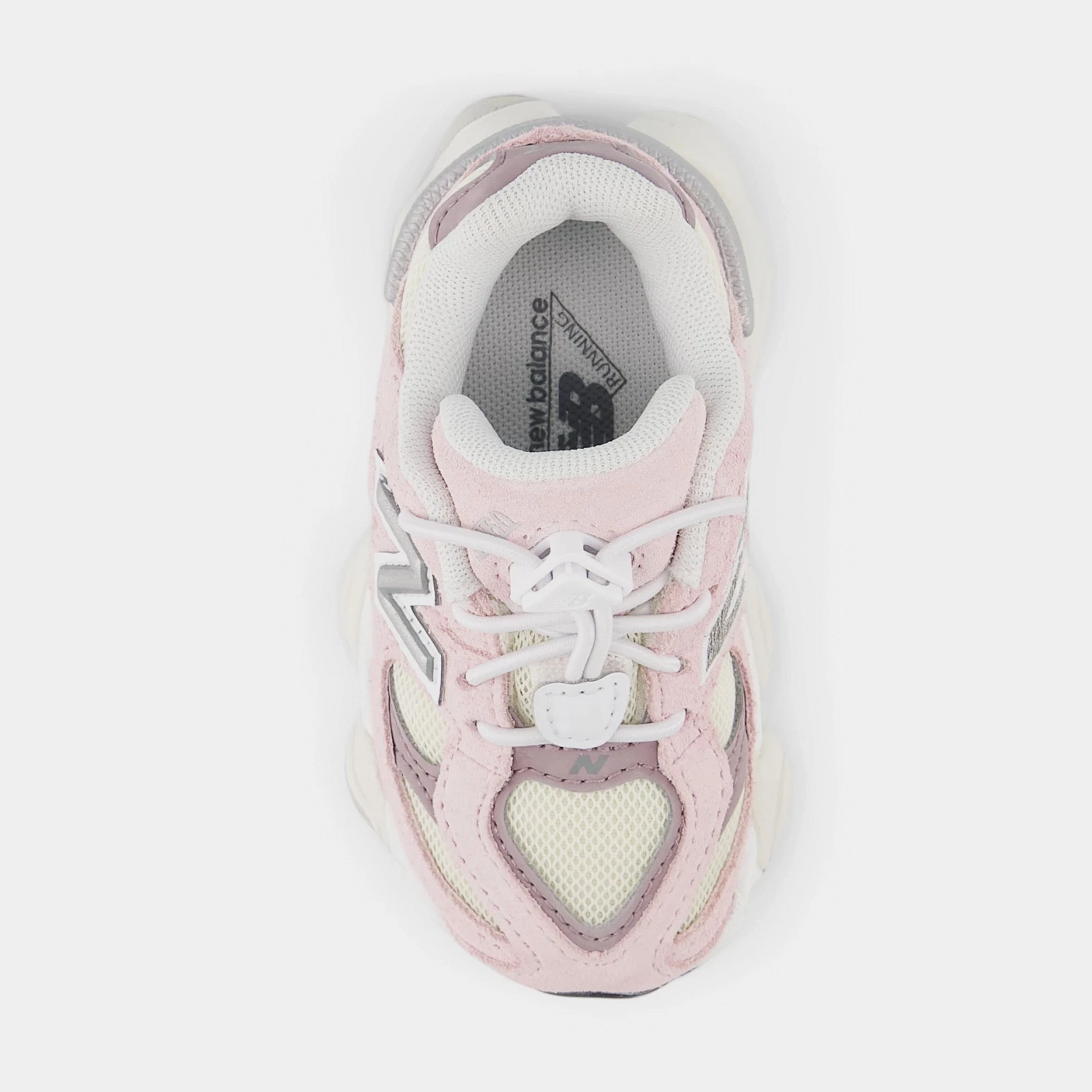 9060 Infant Toddler Running Shoes (Pink/Yellow/Grey) NB 9060 runners