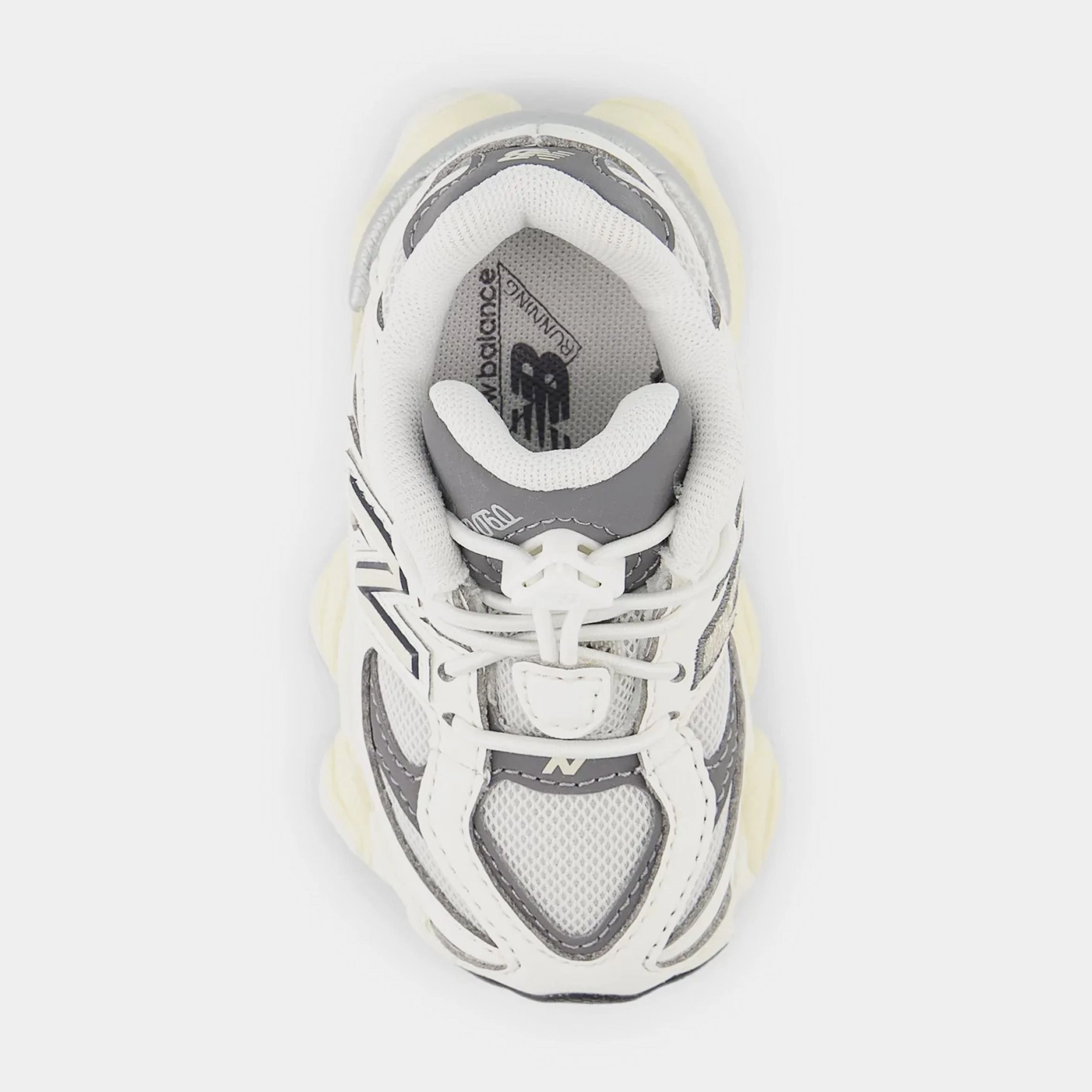 9060 Infant Toddler Running Shoes (Sea Salt/Castle Rock) NB 9060 runners