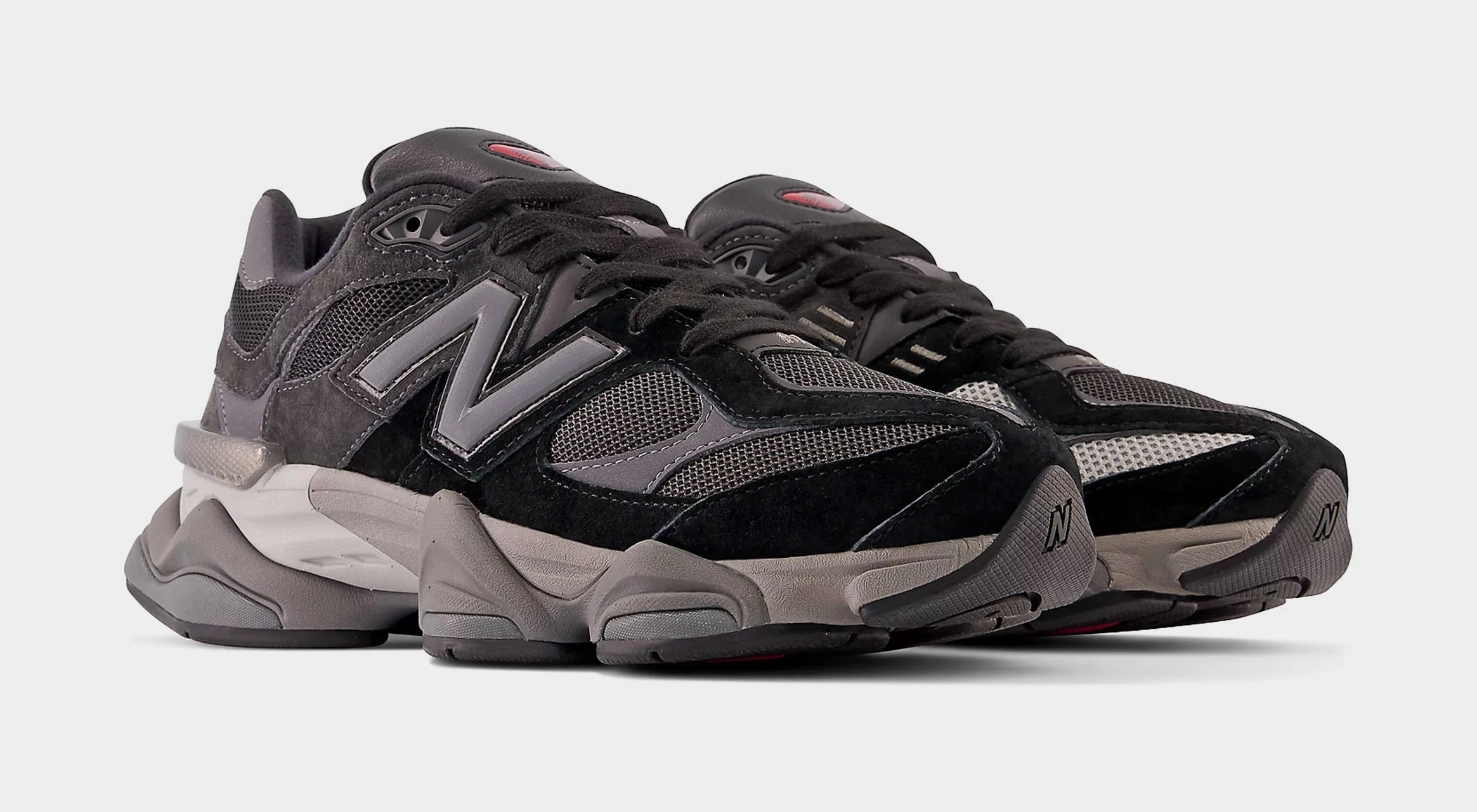 9060 Mens Lifestyle Shoes (Black/Grey) NB 9060 runners