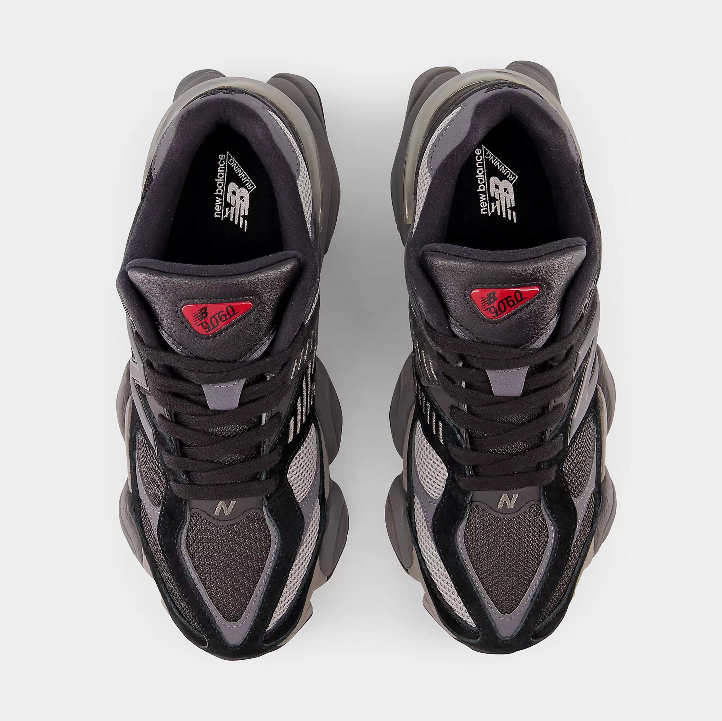 9060 Mens Lifestyle Shoes (Black/Grey) NB 9060 runners