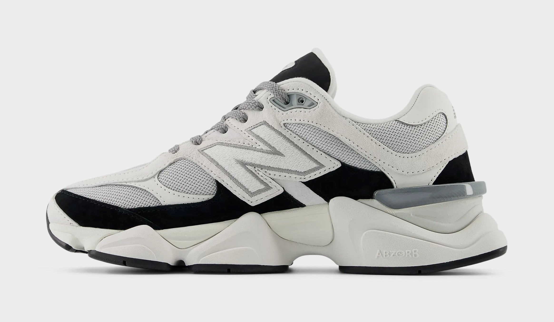 9060 Mens Running Shoes (Grey/Jet Black) NB 9060 runners