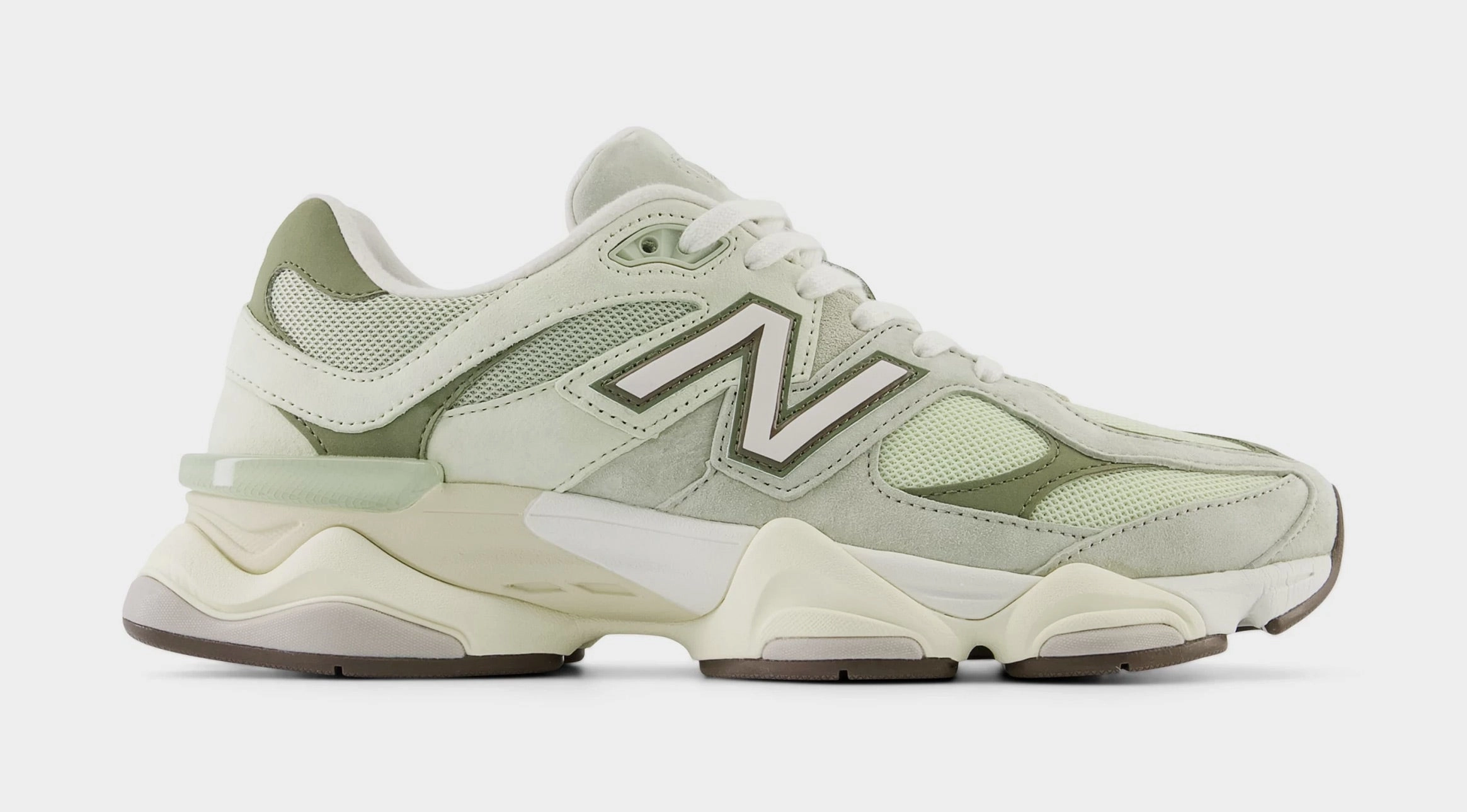 9060 Mens Running Shoes (Olivine/White) new balance 9060 lightweight training sneakers