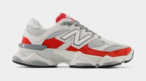 9060 Mens Running Shoes (White/Grey/Red) new balance 9060 lightweight training sneakers