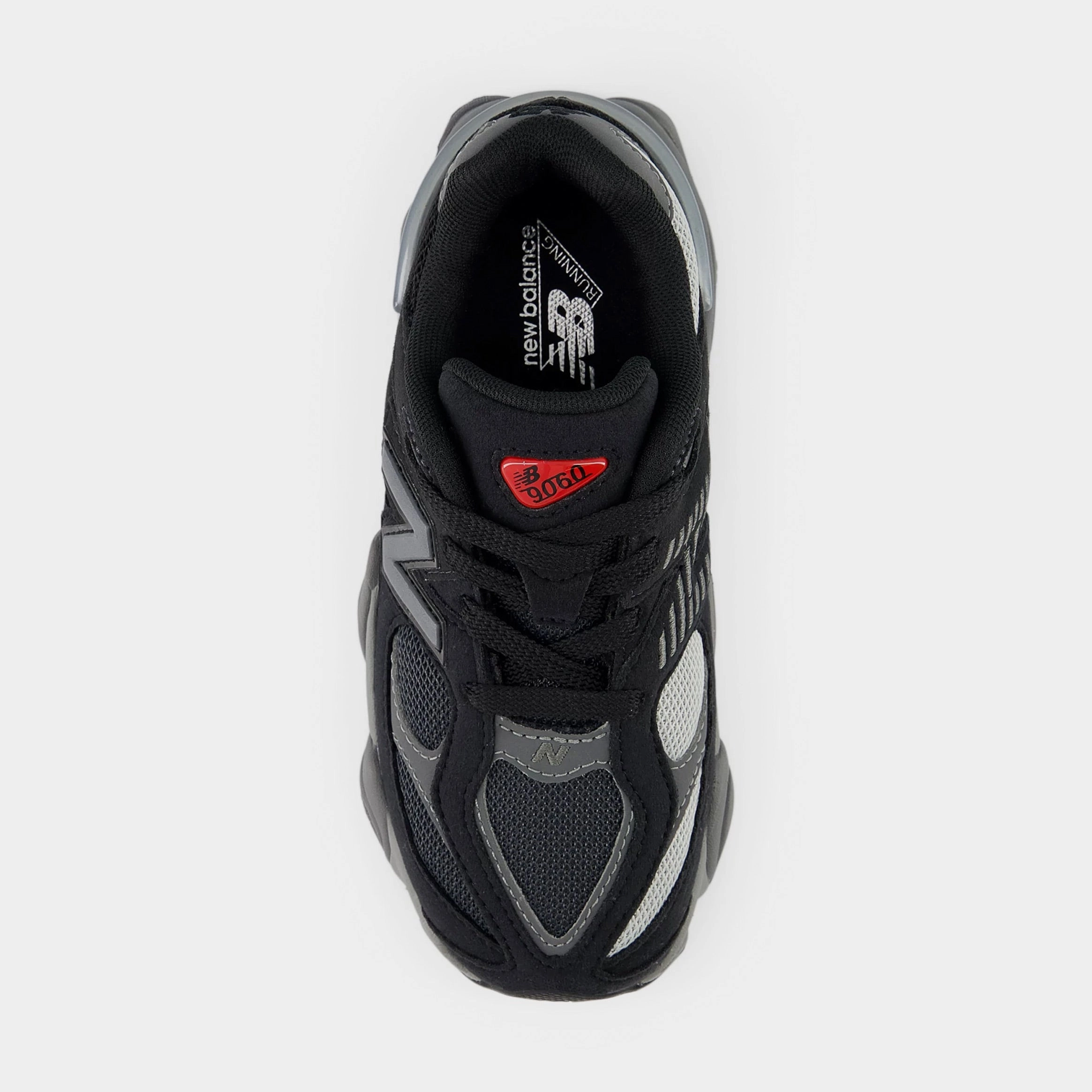 9060 Preschool Lifestyle Shoes (Black/Grey) NB 9060 runners