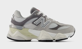 9060 Preschool Running Shoes (Grey/White) new balance 9060 lightweight training sneakers