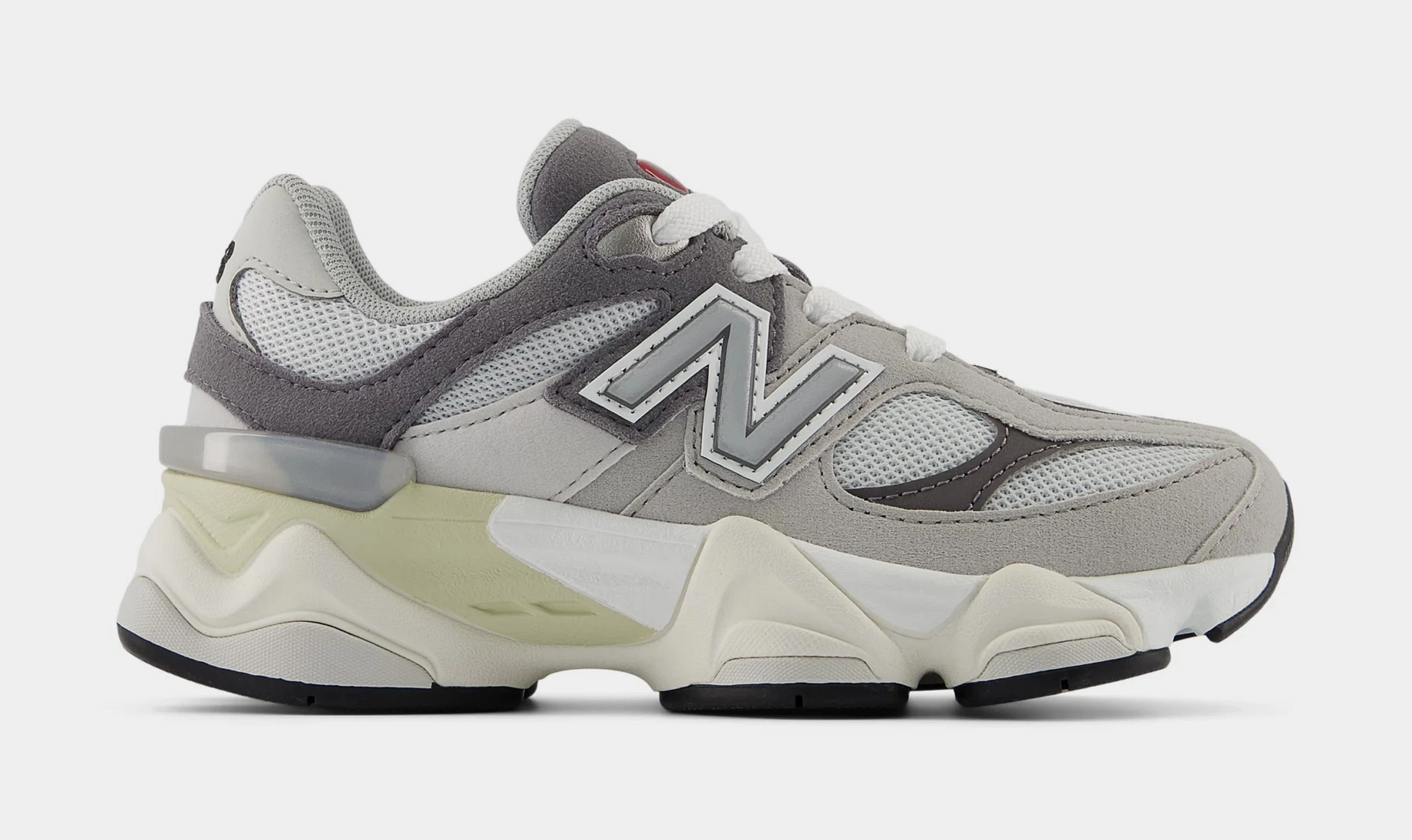 9060 Preschool Running Shoes (Grey/White) new balance 9060 lightweight training sneakers