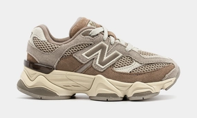 9060 Preschool Running Shoes (Mushroom/Arid Stone) new balance 9060 lightweight training sneakers