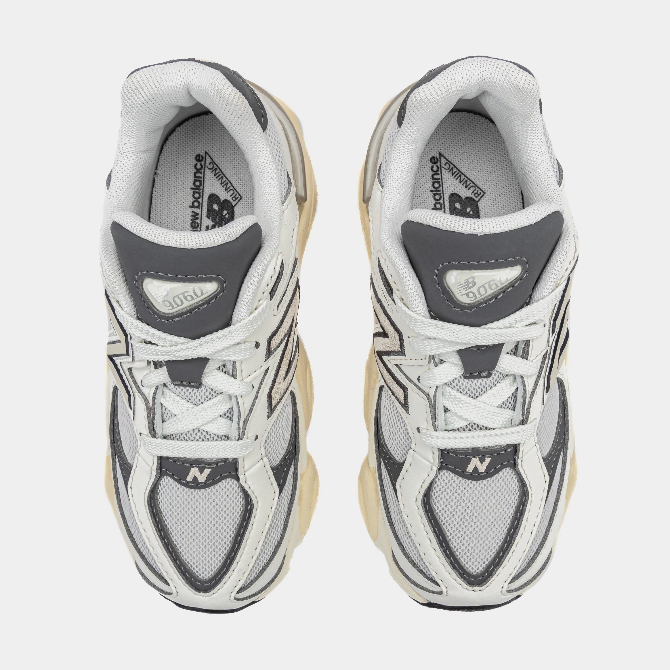 9060 Preschool Running Shoes (Sea Salt/Castle Rock) NB 9060 runners