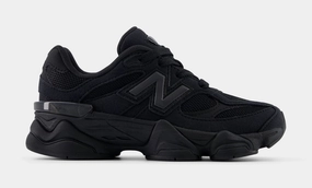 9060 Preschool Running Shoes (Triple Black) new balance 9060 lightweight training sneakers