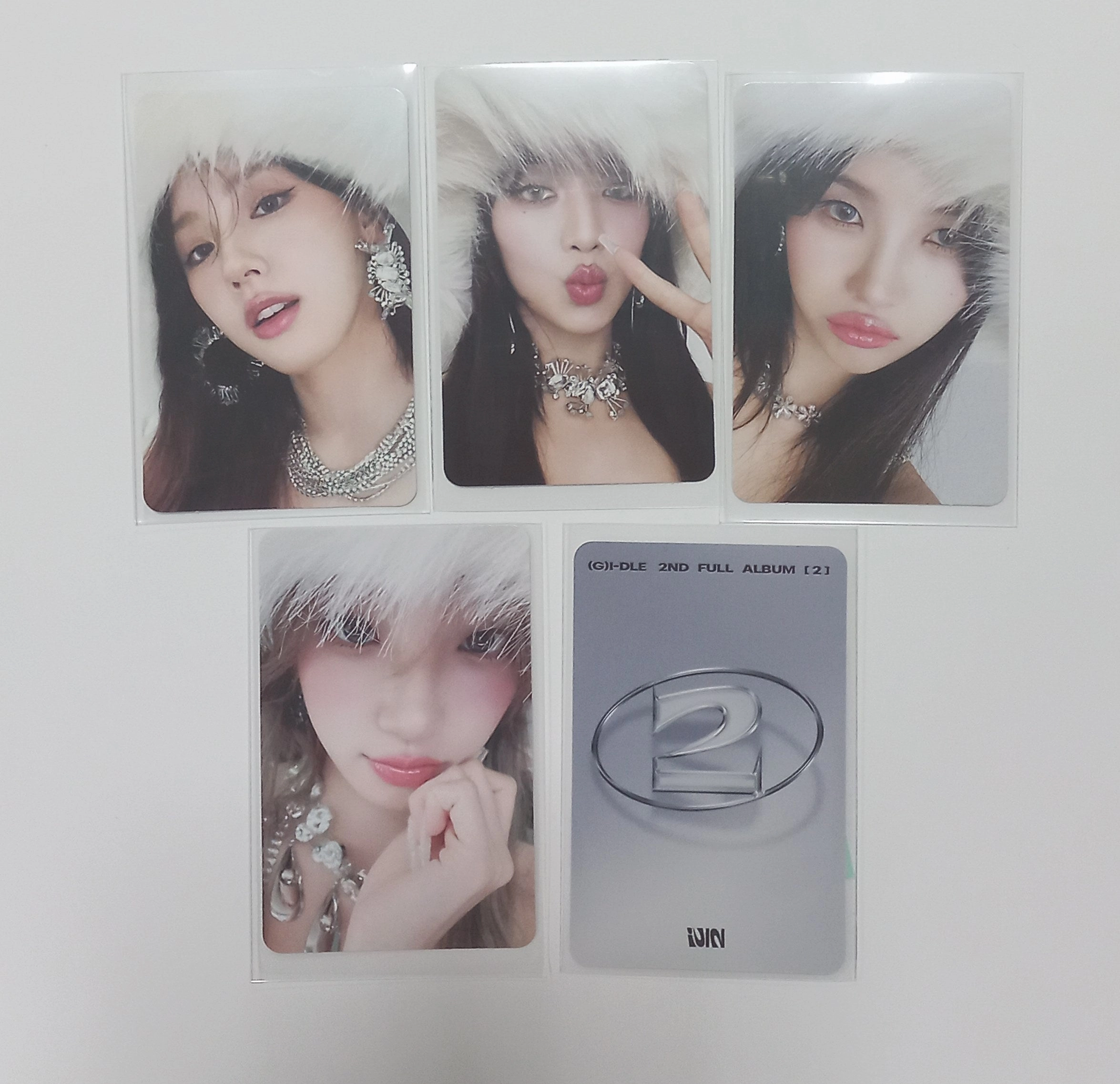 (g) I-DLE "2" 2nd Full Album - K-Pop Merch Pre-Order Benefit Photocard [24.2.5]
