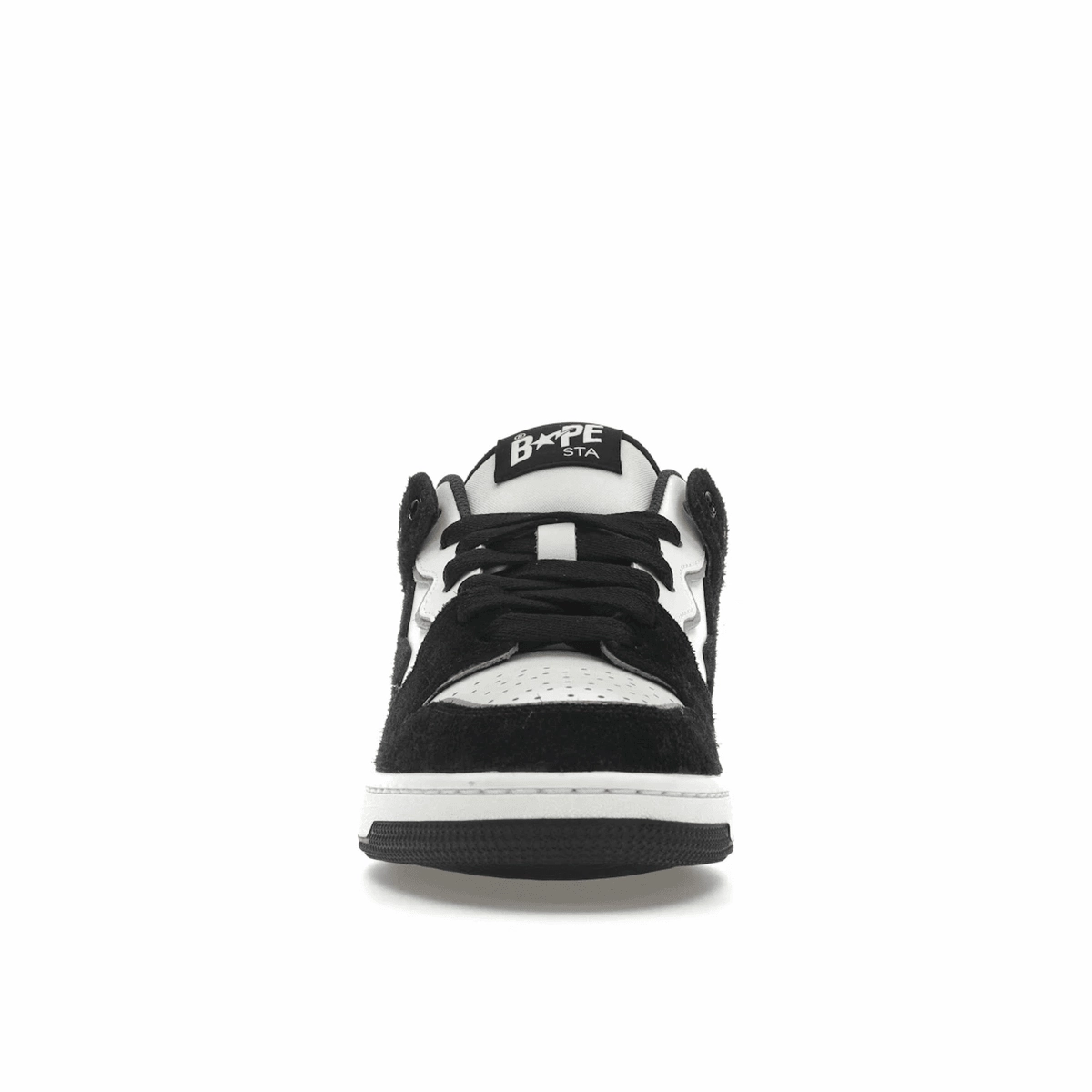 A Bathing Ape Bape SK8 Sta Black Suede Street style fashion shoes