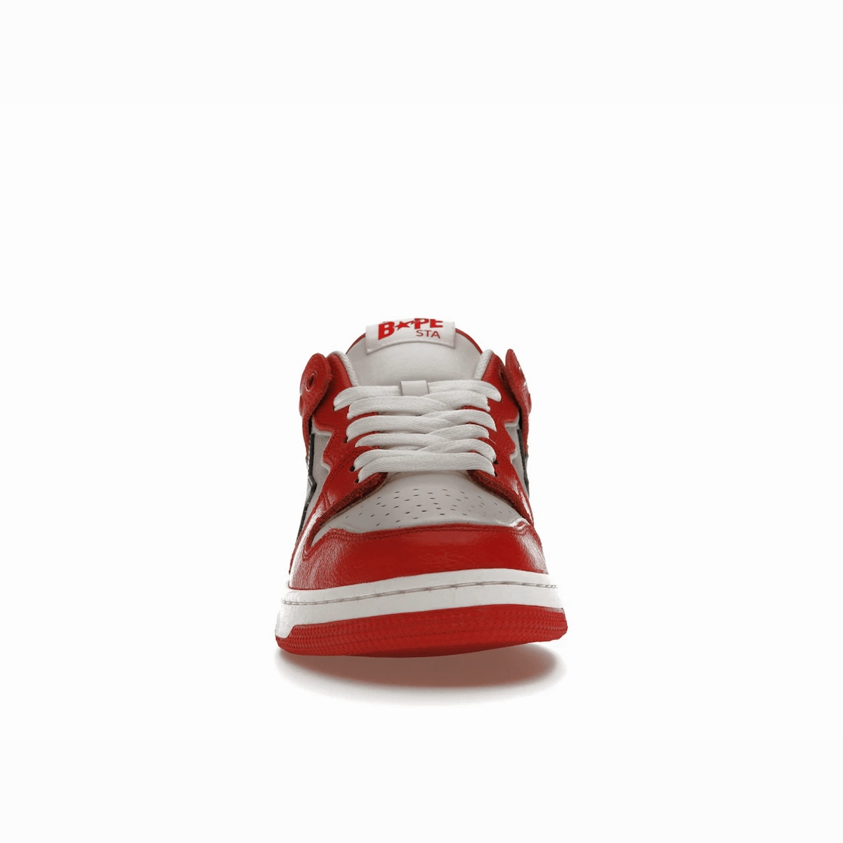 A Bathing Ape Bape SK8 Sta Red Grey Street style fashion shoes