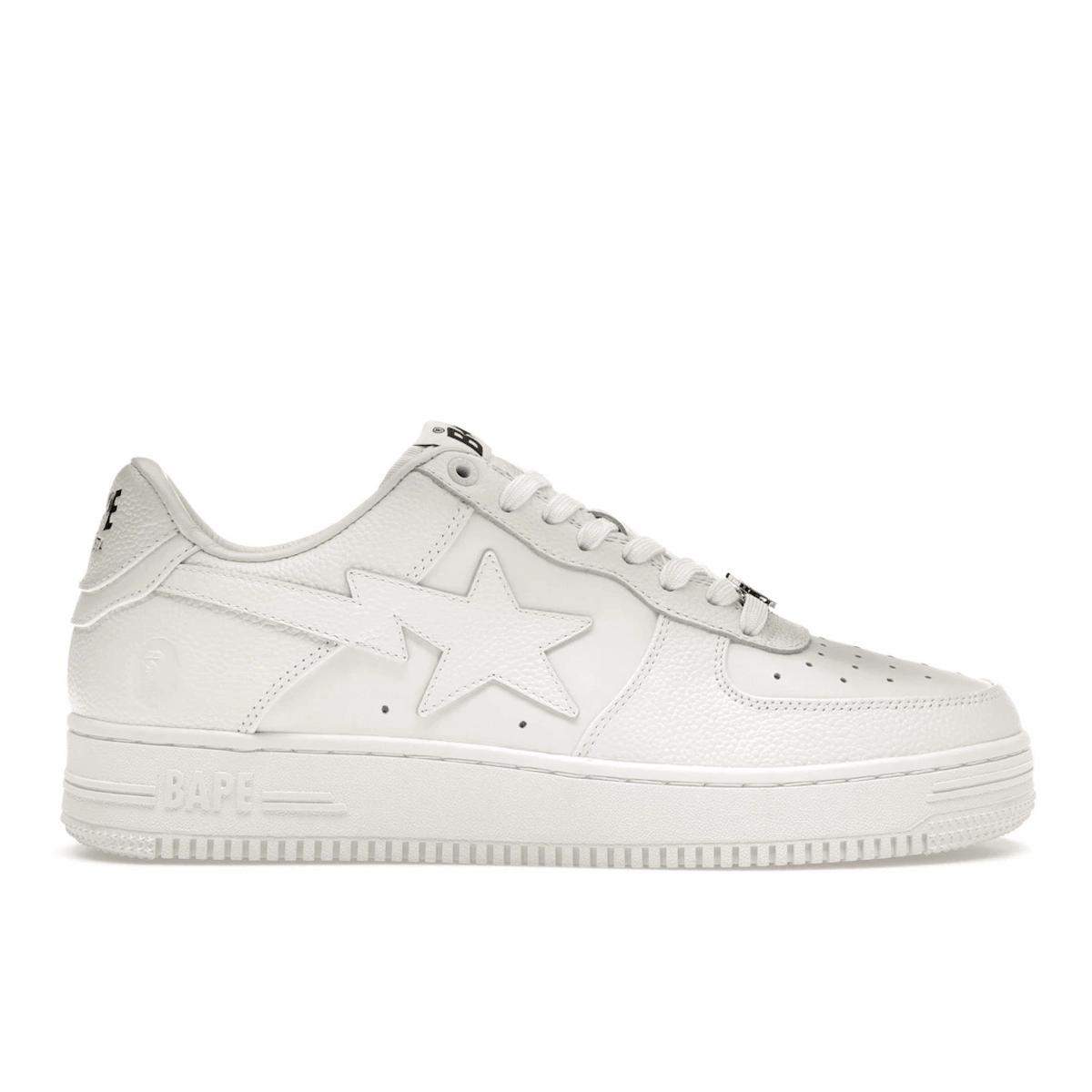 A Bathing Ape Bape Sta Ivory Windspin fashion sneakers