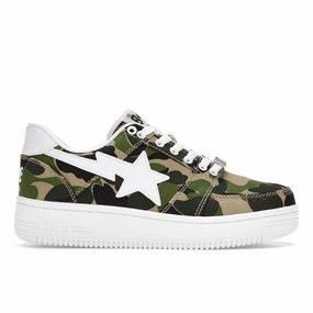A Bathing Ape Bape Sta Low ABC Camo 20th Anniversary Green Windspin fashion sneakers