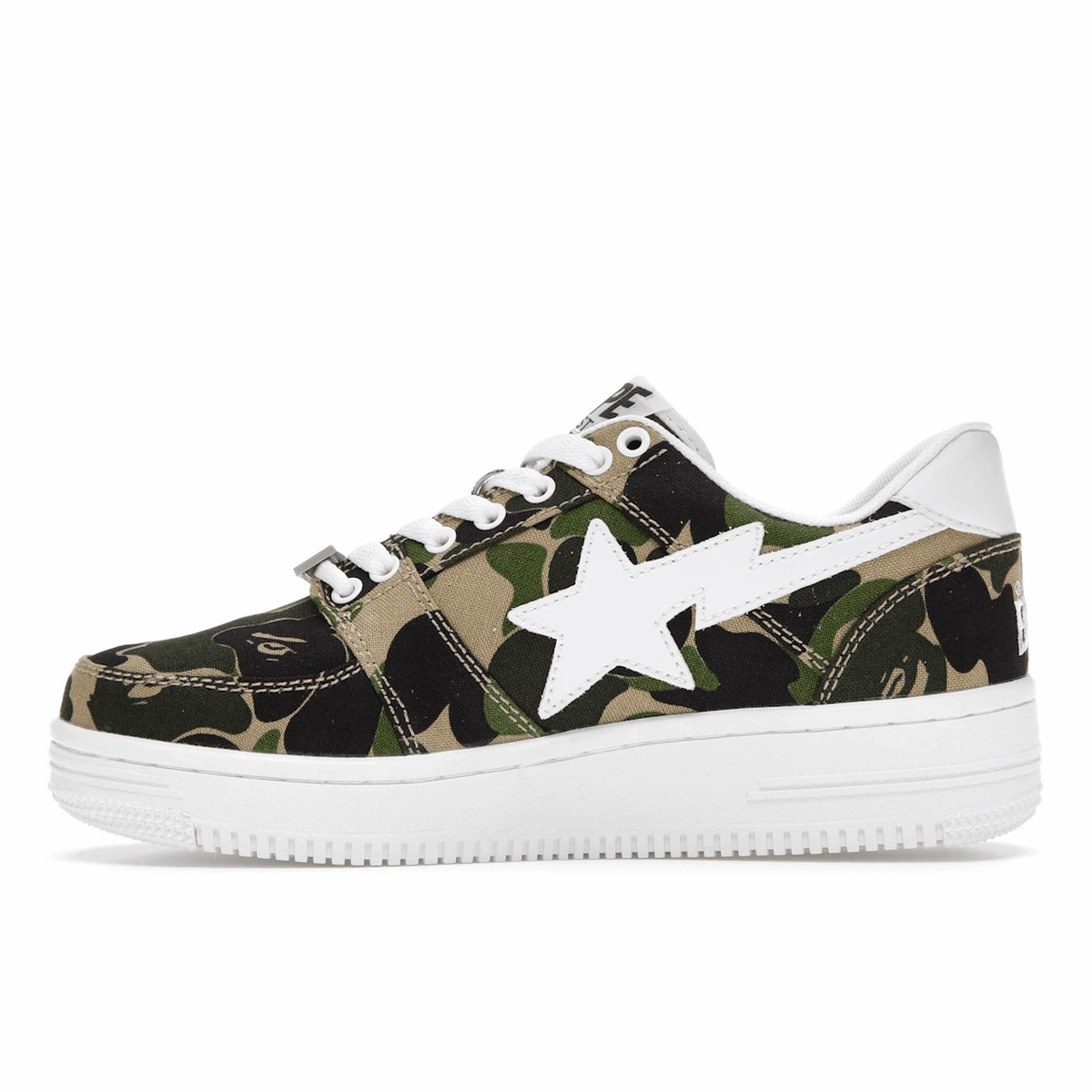 A Bathing Ape Bape Sta Low ABC Camo 20th Anniversary Green Street style fashion shoes