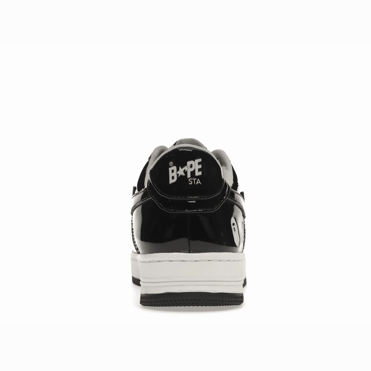 A Bathing Ape Bape Sta Low Black Street style fashion shoes