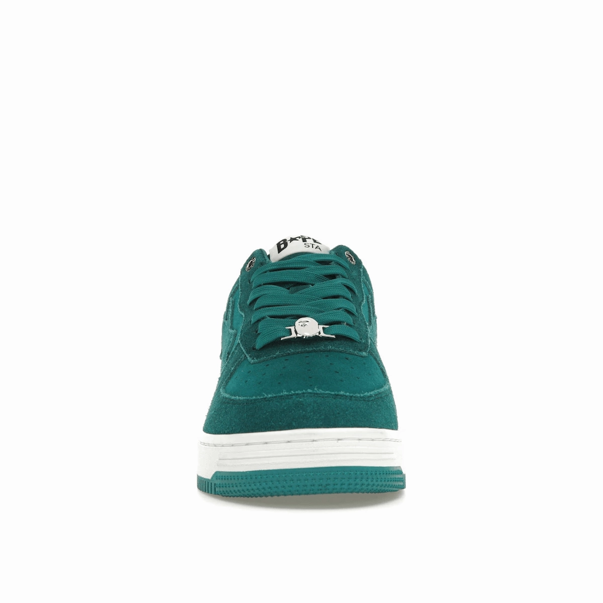 A Bathing Ape Bape Sta Suede Green Street style fashion shoes
