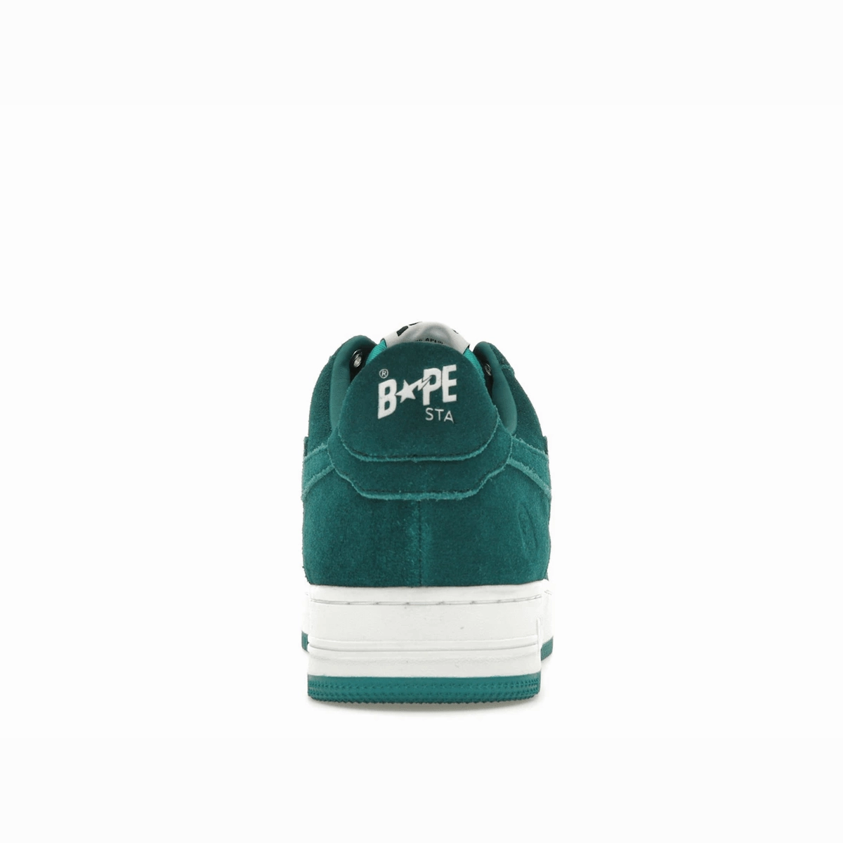 A Bathing Ape Bape Sta Suede Green Street style fashion shoes