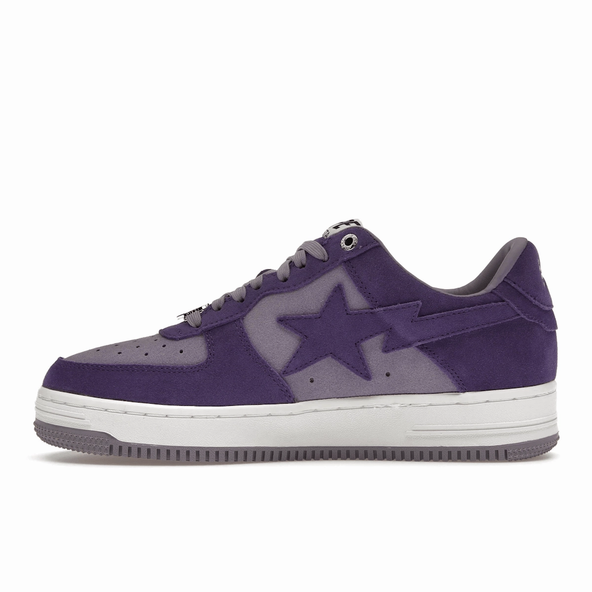 A Bathing Ape Bape Sta Suede Purple Street style fashion shoes