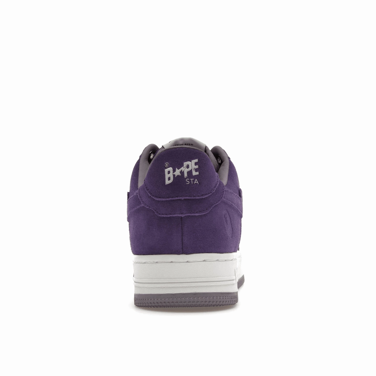 A Bathing Ape Bape Sta Suede Purple Street style fashion shoes