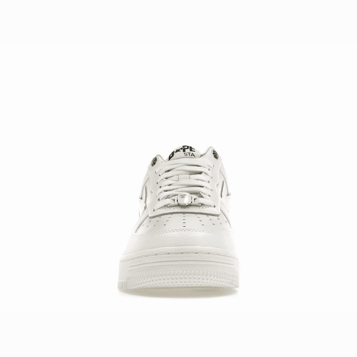 A Bathing Ape Bape Sta Triple White Street style fashion shoes
