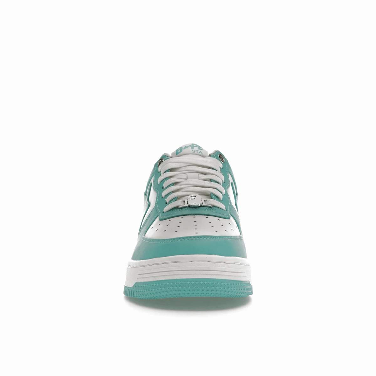 A Bathing Ape Bape Sta White Green Street style fashion shoes
