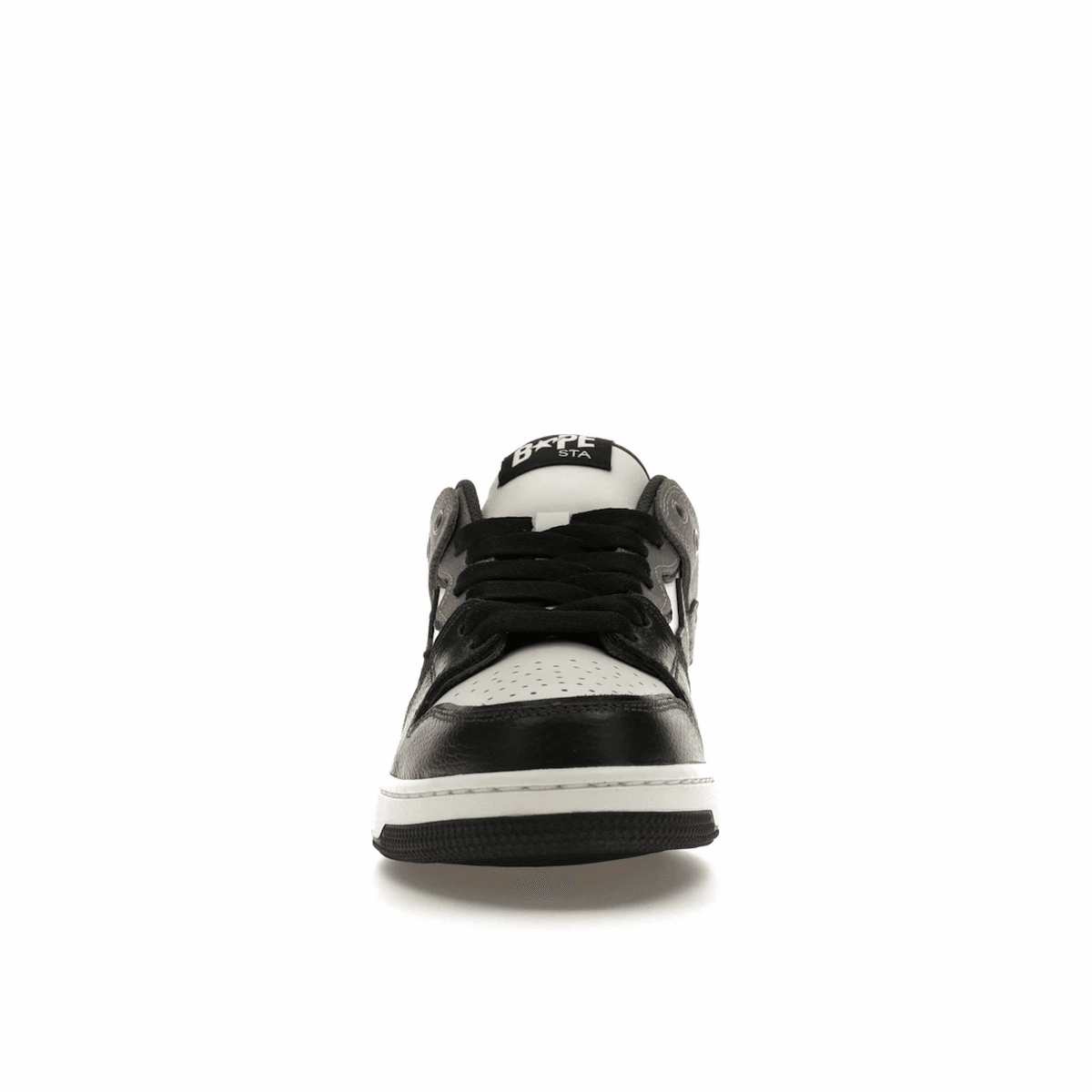 A Bathing Ape Sk8 Sta #5 Black White Grey Street style fashion shoes