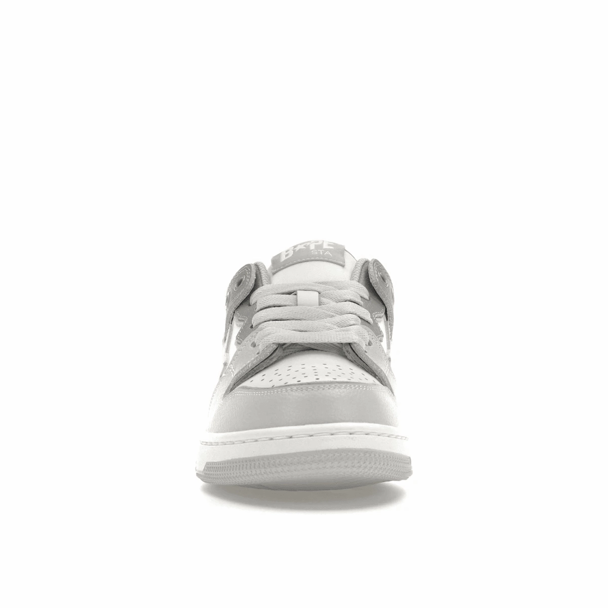 A Bathing Ape Sk8 Sta #5 White Grey Street style fashion shoes