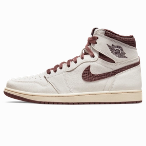 A Ma Mani??re x Air Jordan 1 High OG 'Airness' Air Jordan 1 High classic sneakers with premium finish