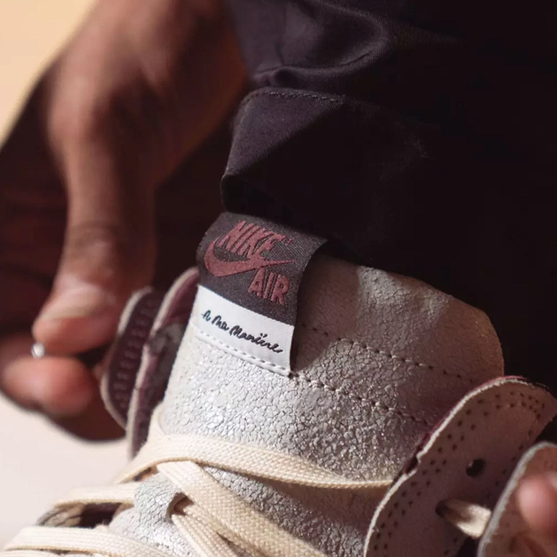 A Ma Mani??re x Air Jordan 1 High OG 'Airness' Air Jordan 1 High OG shoes