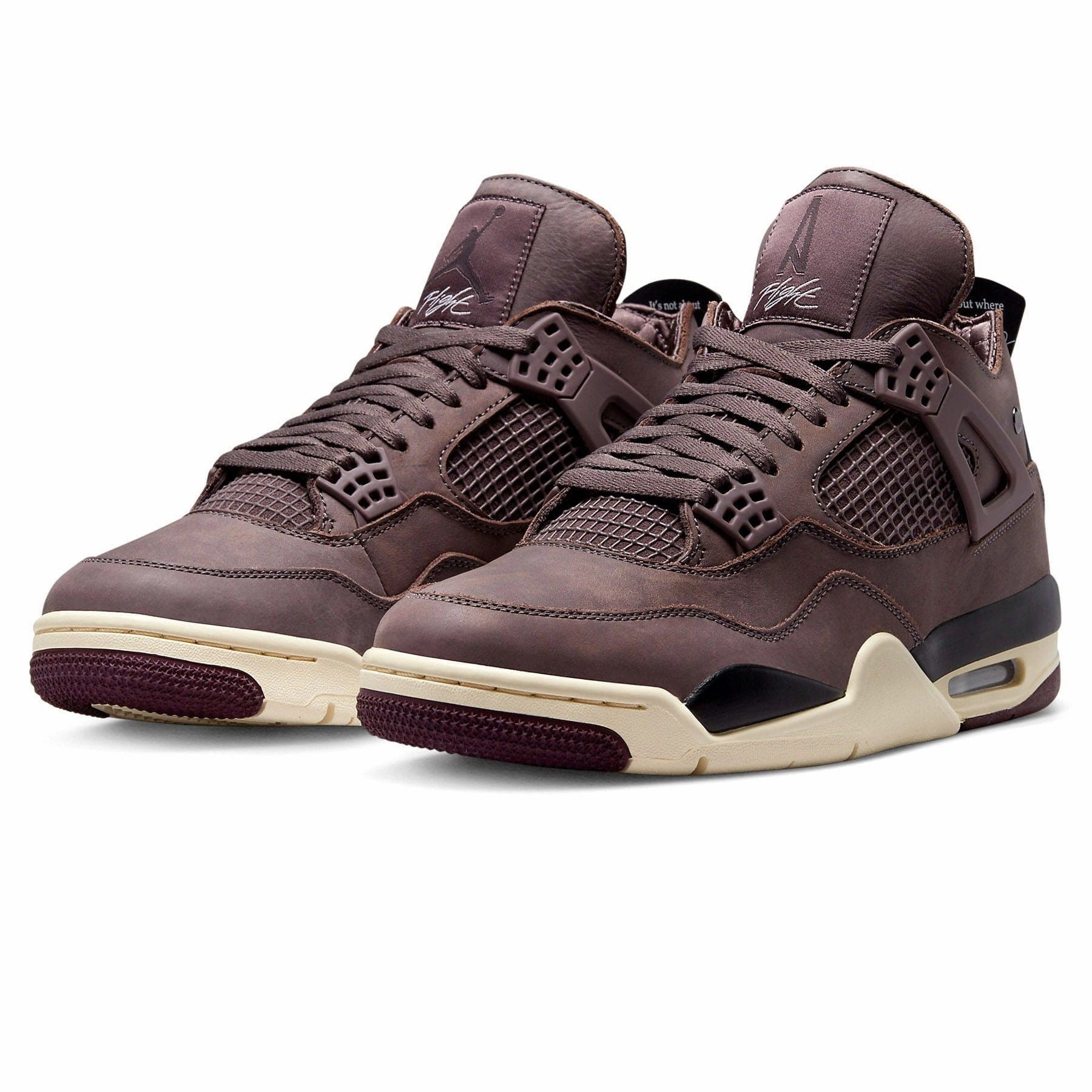 A Ma Mani??re x Air Jordan 4 Retro 'Violet Ore' Air Jordan 4 retro basketball sneakers