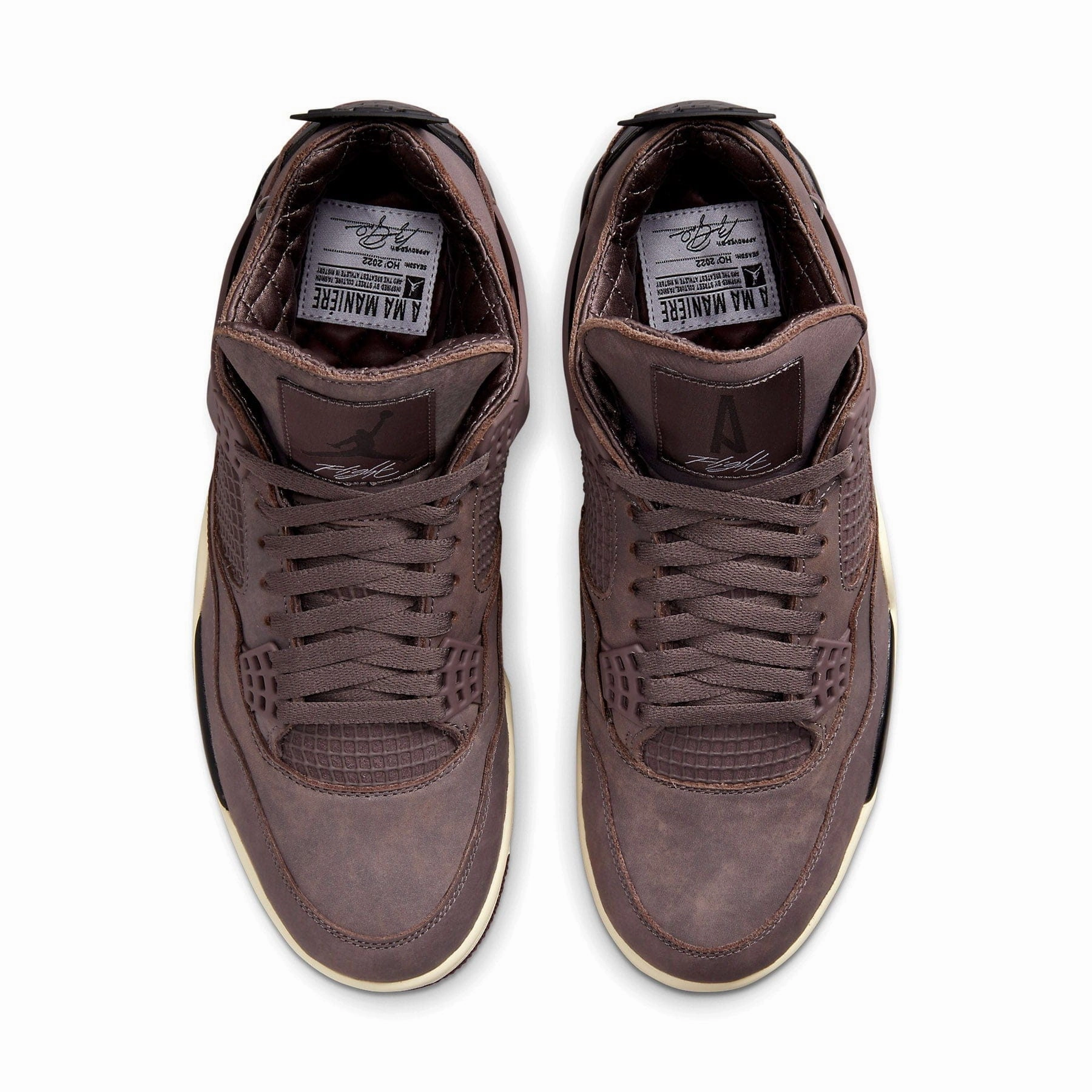 A Ma Mani??re x Air Jordan 4 Retro 'Violet Ore' Air Jordan 4 retro basketball sneakers