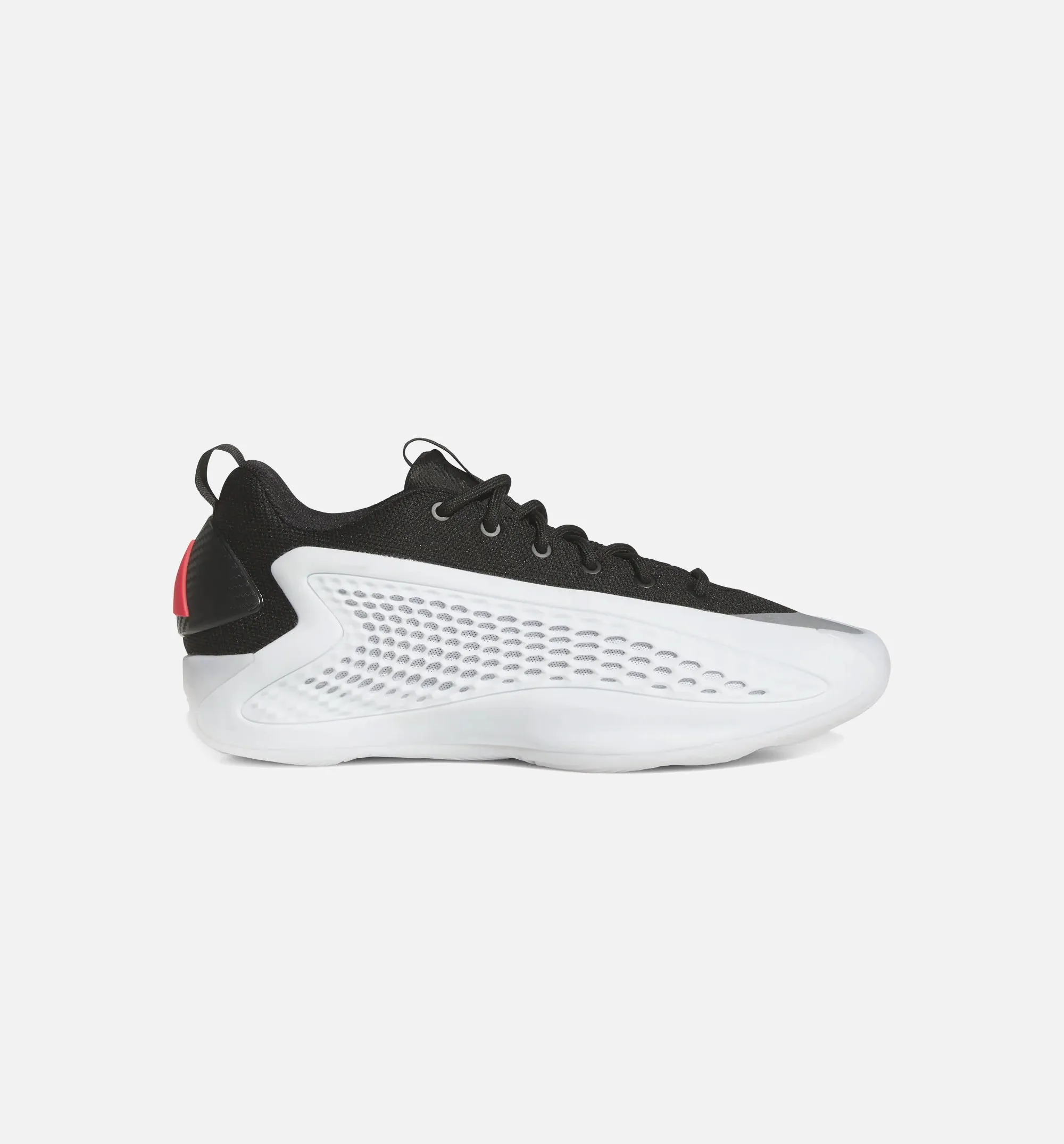Adidas Clothing Anthony Edwards 1 Low Mens Basketball Shoe - White/Core Black/Lucid Red