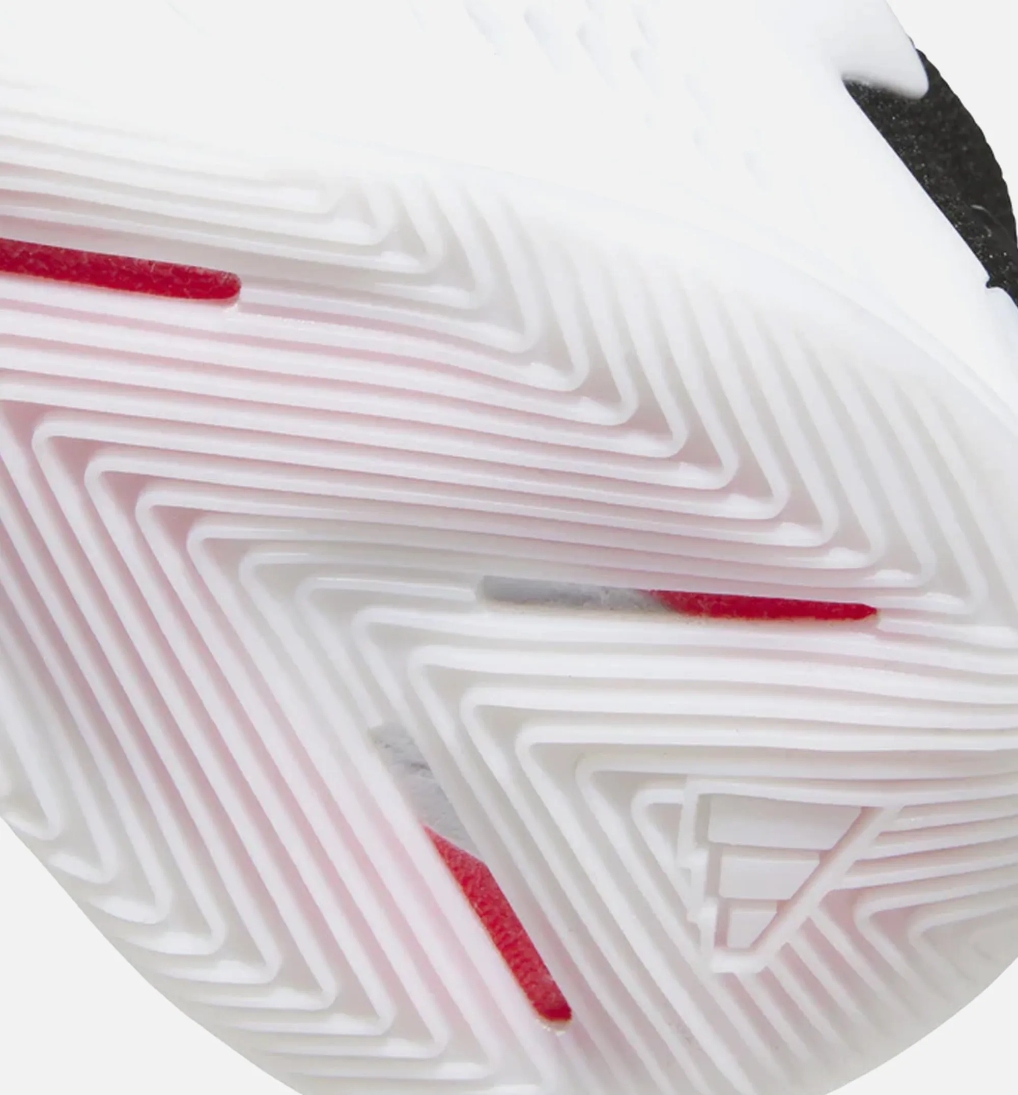 Adidas Clothing Anthony Edwards 1 Low Mens Basketball Shoe - White/Core Black/Lucid Red