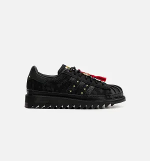 Adidas Clothing CLOT x Superstar Lunar New Year Mens Lifestyle Shoe - Core Black/Carbon/Gold Metallic