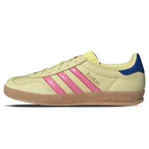 adidas Gazelle Indoor 'Powder Yellow Lucid Pink' Adidas Bermuda retro-inspired lifestyle shoes