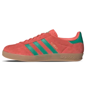 Adidas Gazelle Indoor 'Preloved Scarlet Court Green' Adidas Bermuda retro-inspired lifestyle shoes