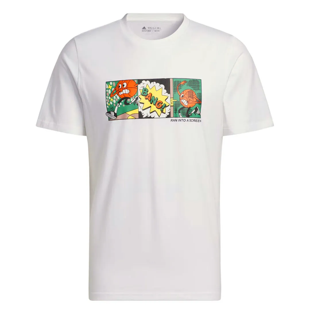 adidas - Men's Lil Stripe Graphic T-Shirt (IC1866)