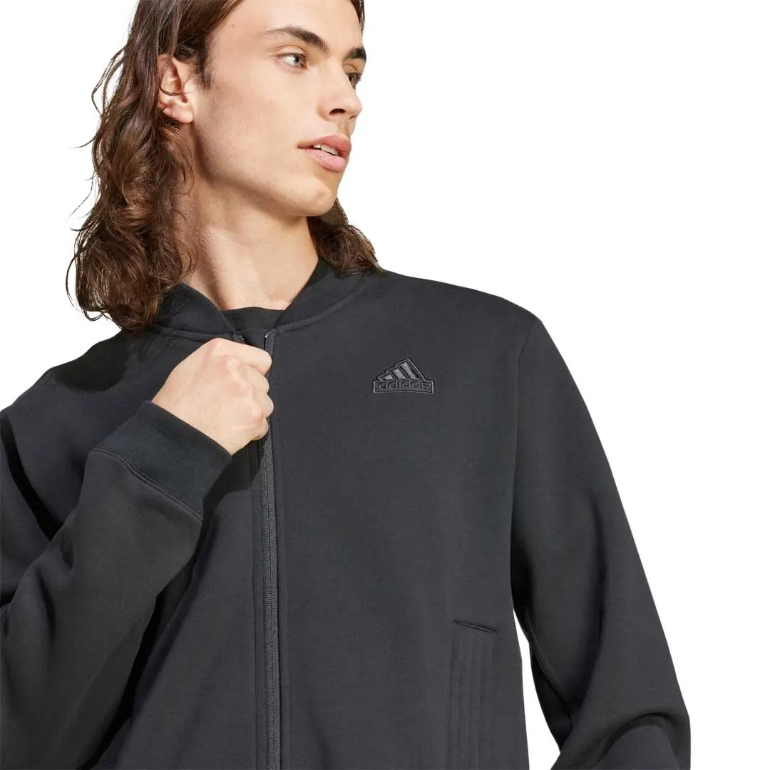 adidas - Men's Lounge Fleece Bomber Jacket (IS1601)