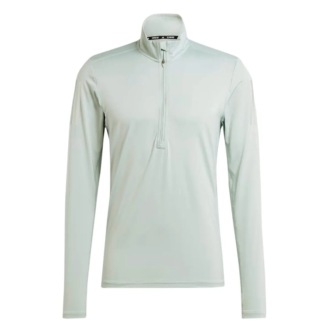 adidas - Men's Own The Run 1/4 Zip Long Sleeve Sweatshirt (IK9566)